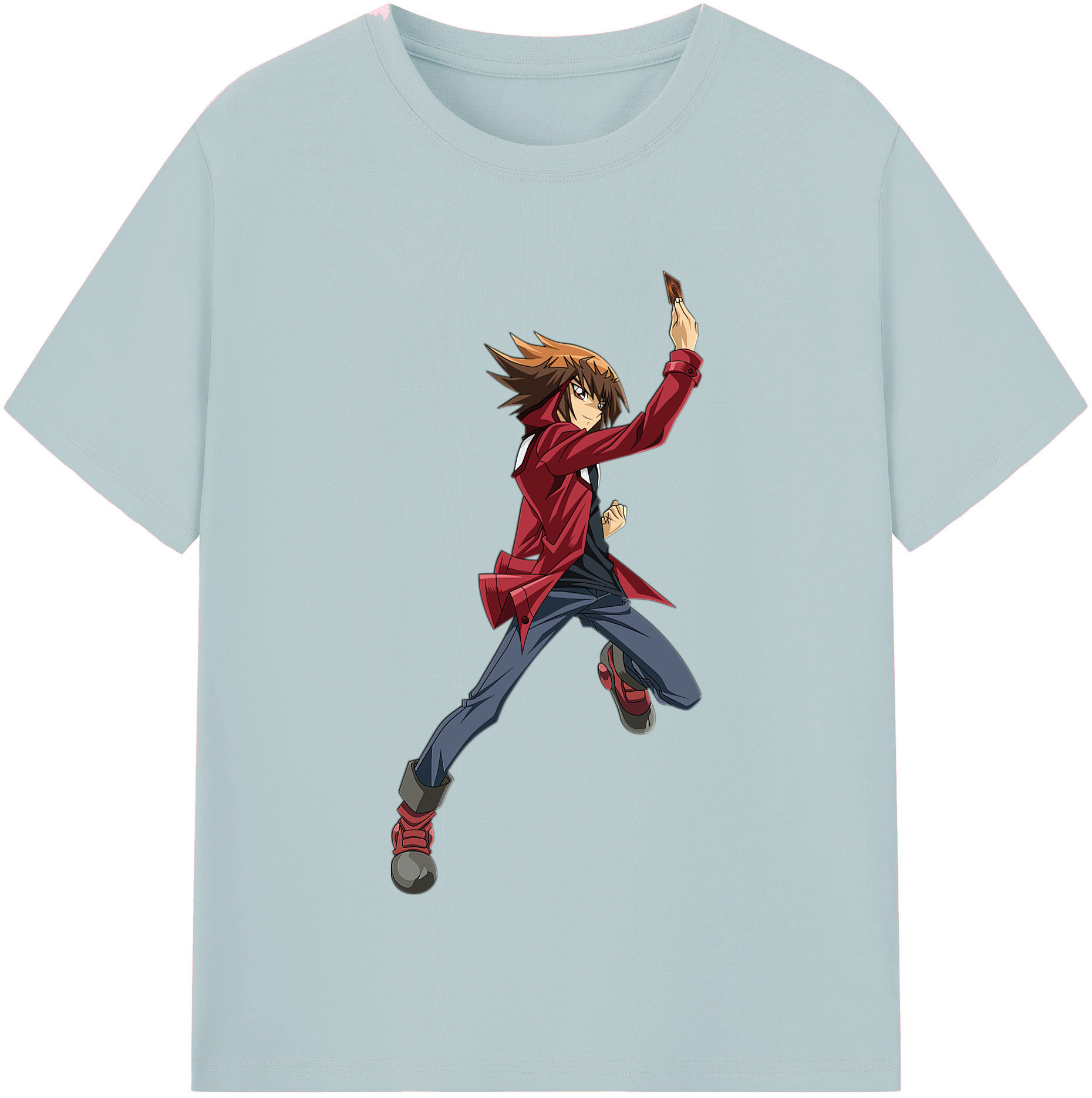 （画像用） 遊☆戯☆王 Yu-Gi-Oh! 綿100％半袖Tシャツ（フロントプリント）